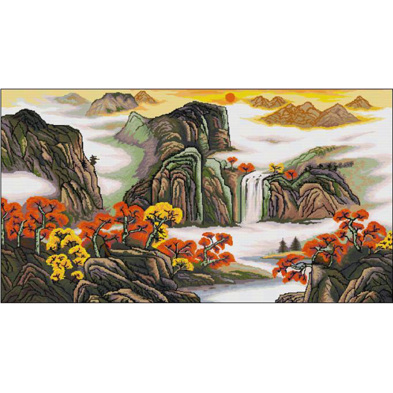 Art Craft Hobbies - FJ046 Kits de point de croix