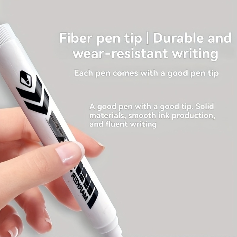 Calligraphy Pen Set - 15 stylos marqueurs de calligraphie blancs,