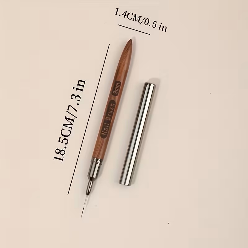 Calligraphy Pen Set - Lot de 5 pinceaux à ongles