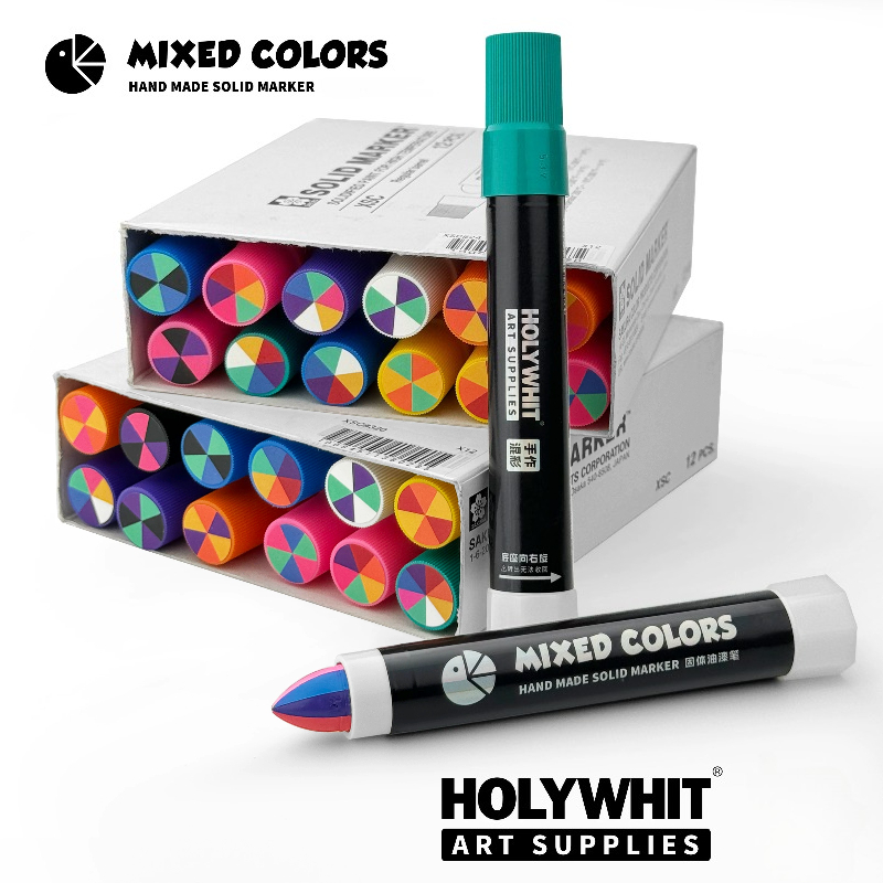 Art Craft Rainbow - 1 Stylo Marqueur de Peinture Solide