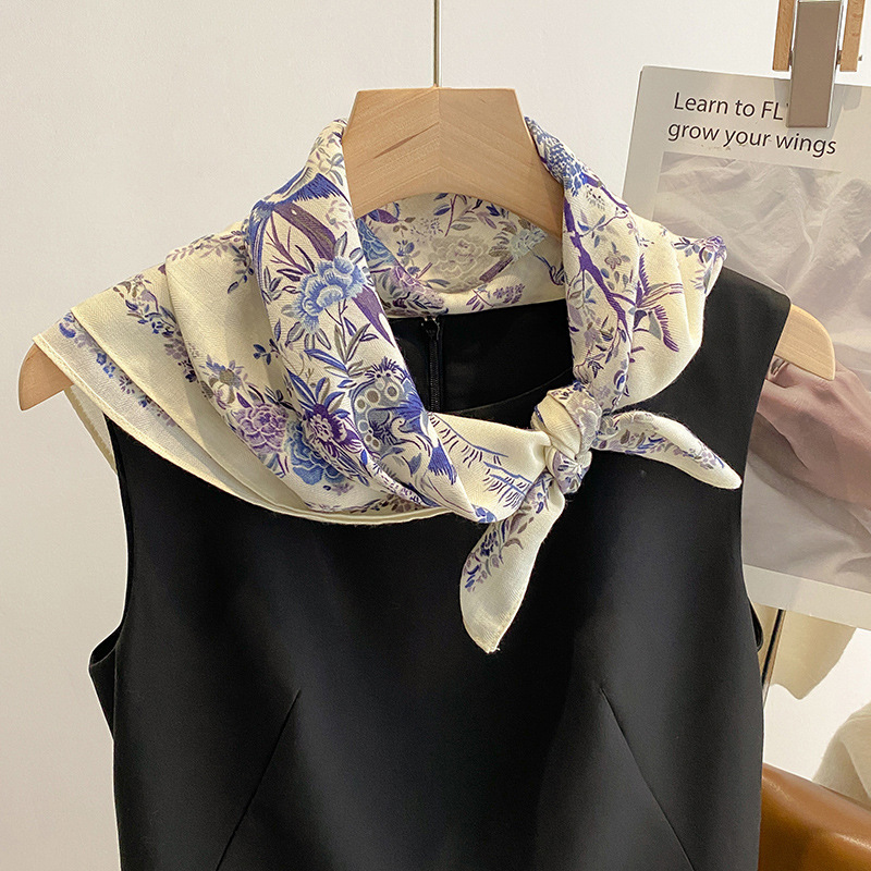 Art Craft Bag - 1 pièce Foulard carré en soie