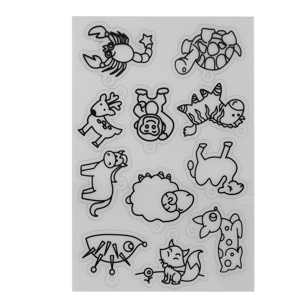 Craft And Art Difference - 8 pièces de feuilles thermorétractables à