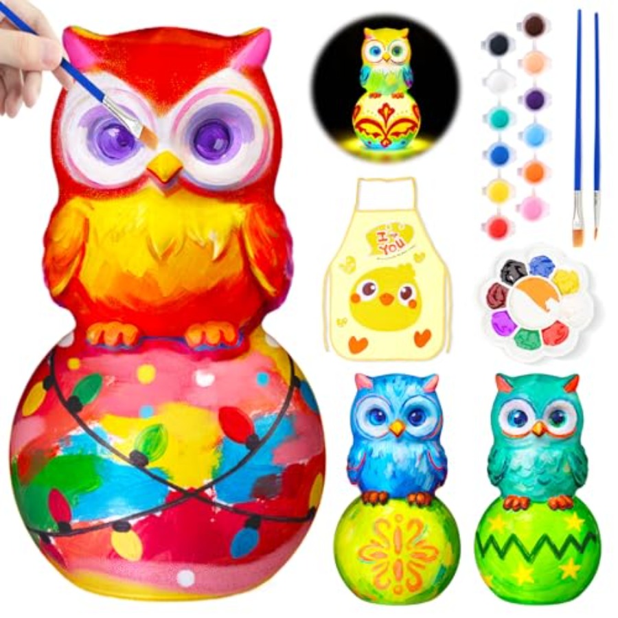 Art Craft Diy - Kit de peinture pour lampe à