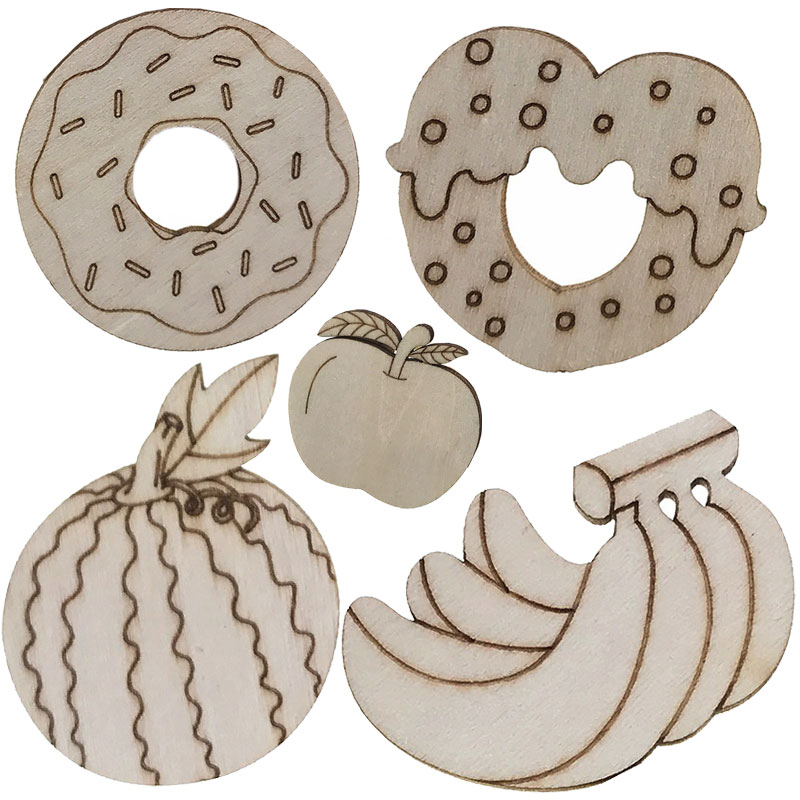 Art Craft Class - 100 pièces thème de nourriture sucrée