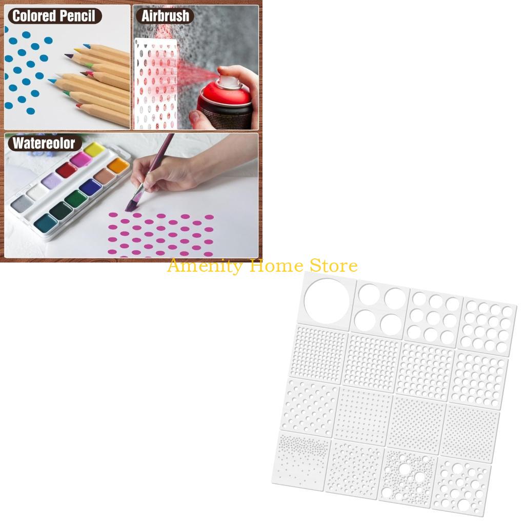 Art And Craft With Paint - Pack pochoirs peinture à points conception