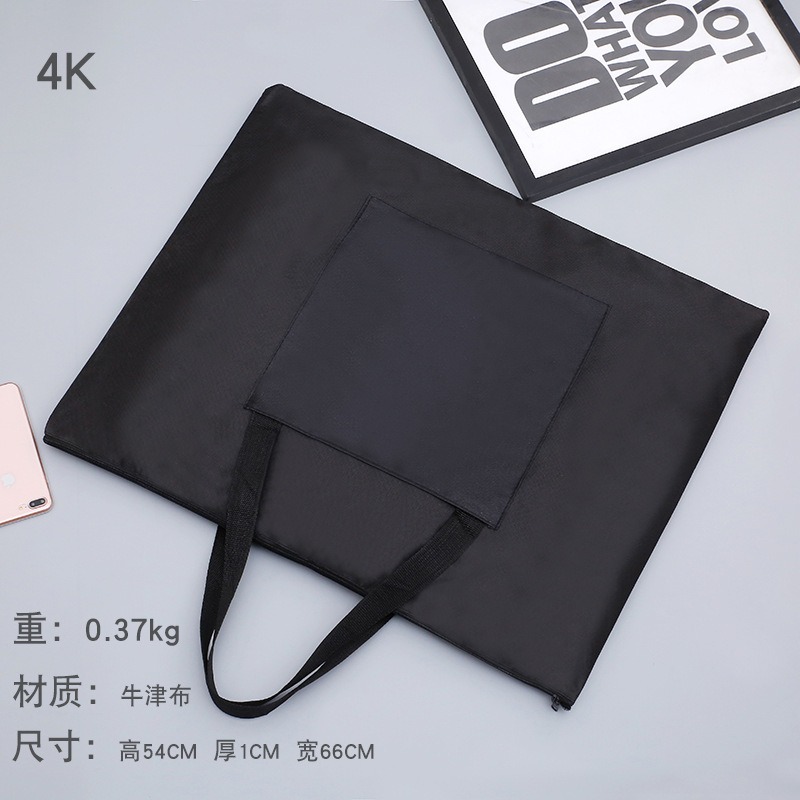 Art Portfolio Bag - Sac fourre-tout en dacron imperméable léger