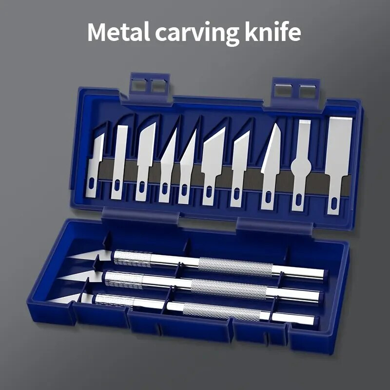 Art Craft Hobbies - Couteau de sculpture métallique, lame de