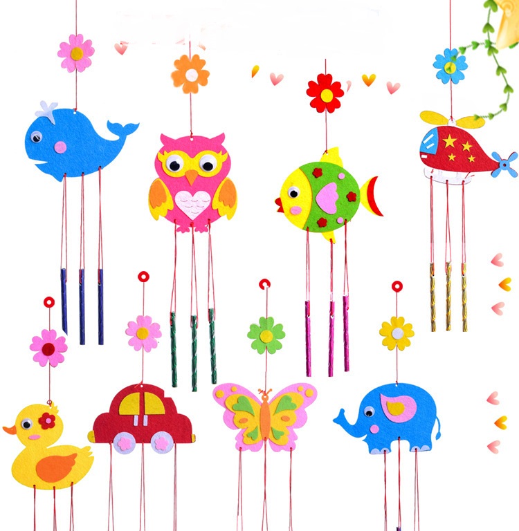 Art Craft Rainbow - Carillons éoliens pour enfants, bricolage, Kits