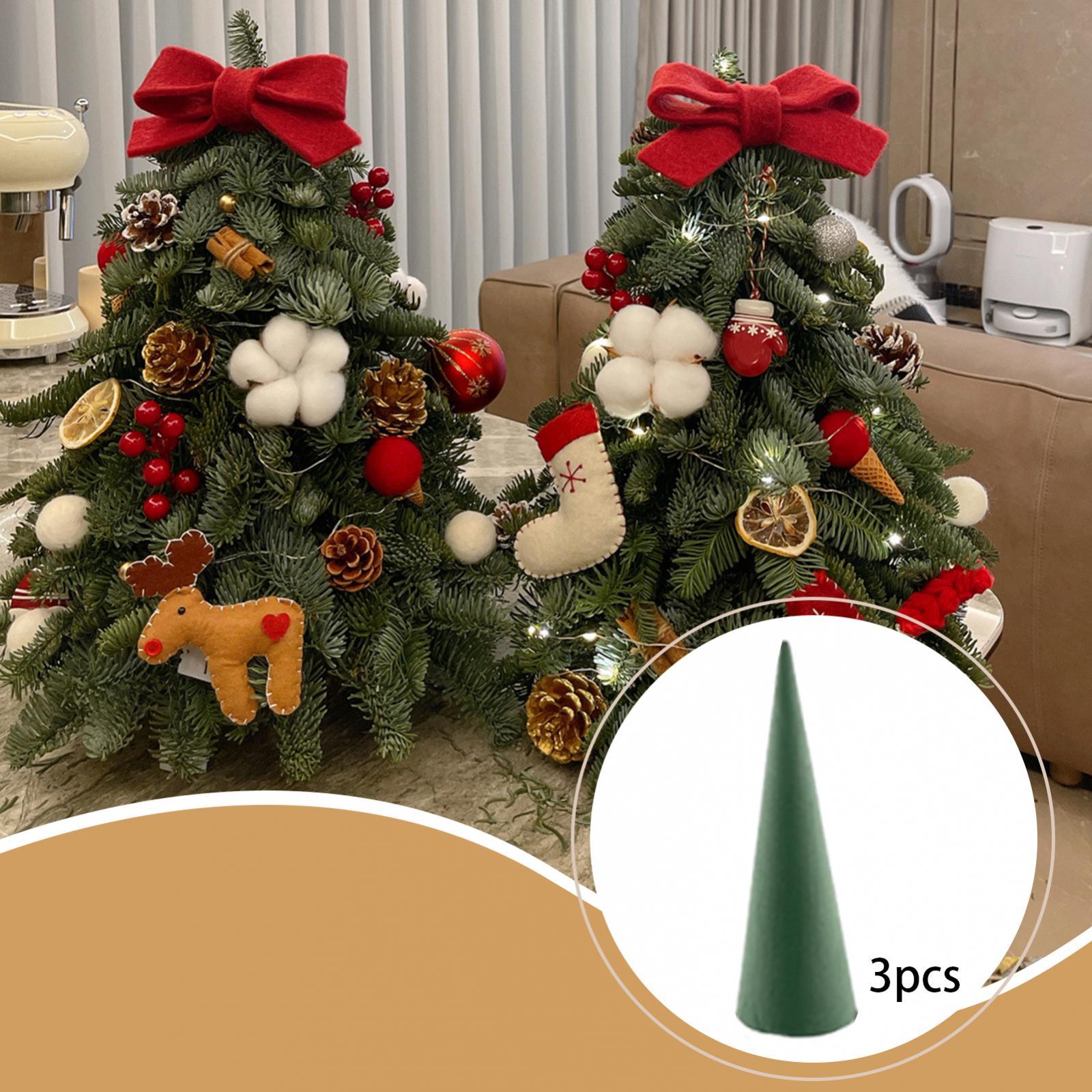 Art Craft Tree - Cône d'arbre de noël à fleurs,