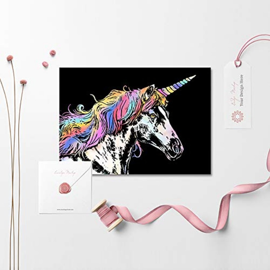 Papier à gratter arc-en-ciel A - Art Craft Rainbow avis et prix