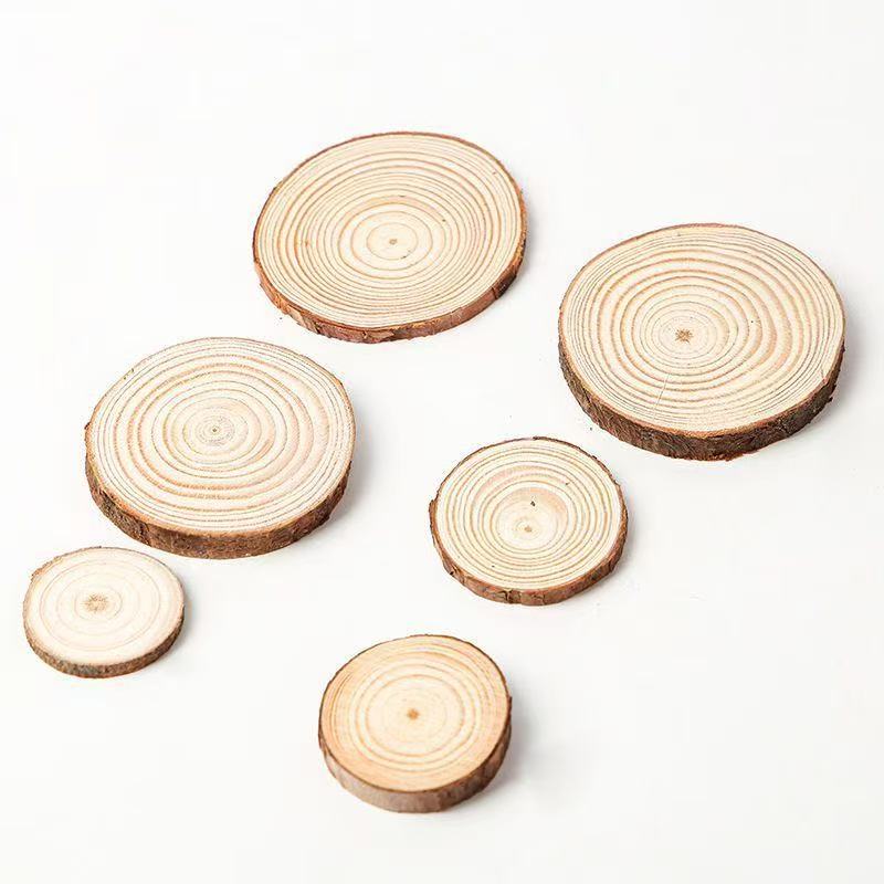 Tranches de bois de pin nature - Art Craft Tree avis et prix