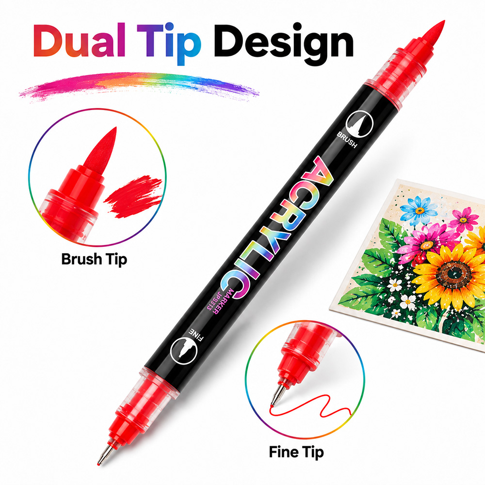 Ensemble de marqueurs acryliqu - Art Craft Class avis et prix