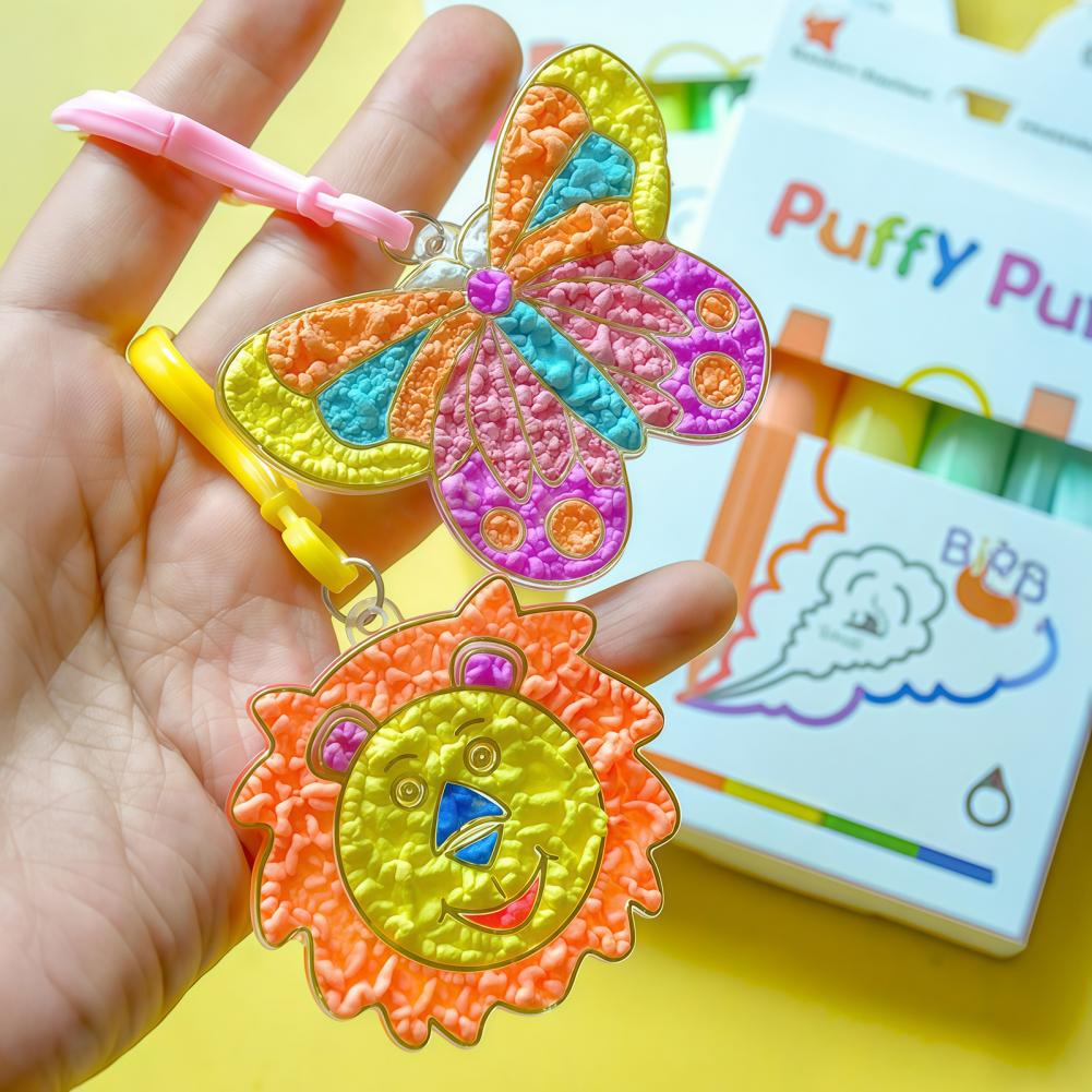 Stylos à effet popcorn 6 coule - Craft And Art Difference avis et prix