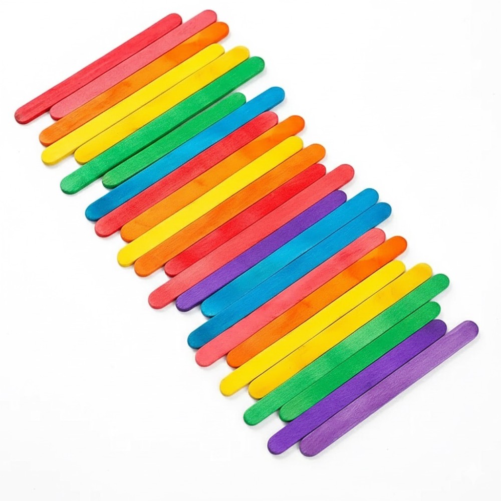 Bâtonnets de glace en bois col - Art Craft With Ice Cream Stick avis et prix