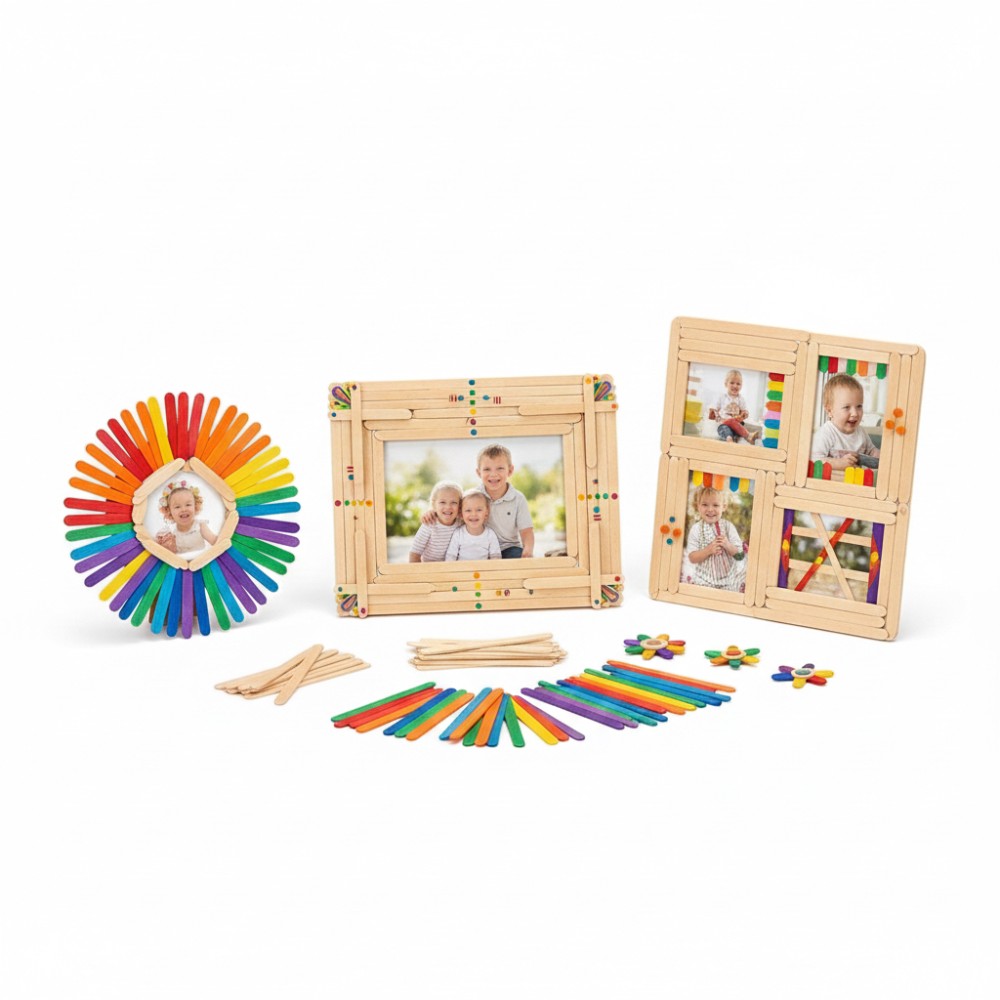 Bâtonnets de glace en bois col - Art Craft With Ice Cream Stick avis et prix