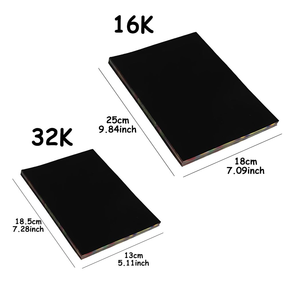 20 feuilles de papier à gratte - Art Craft Rainbow avis et prix