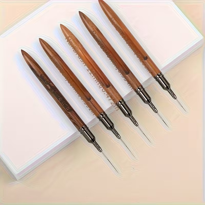 Lot de 5 pinceaux à ongles pro - Calligraphy Pen Set avis et prix