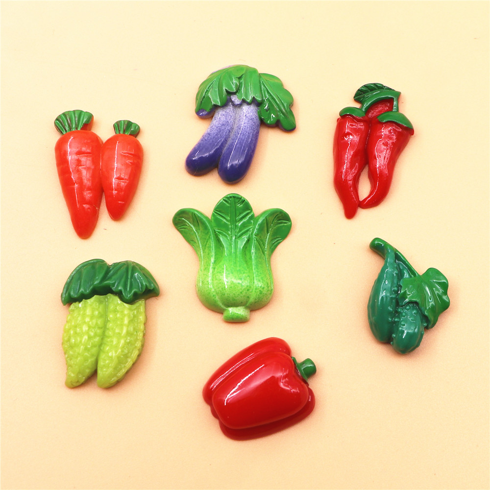 Cabochons miniatures en résine - Art Craft Vegetables avis et prix