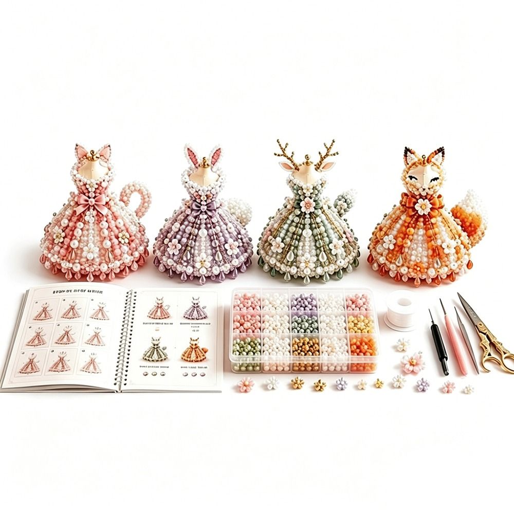 Kit de perles 3D miniatures po - Art Craft Rainbow avis et prix