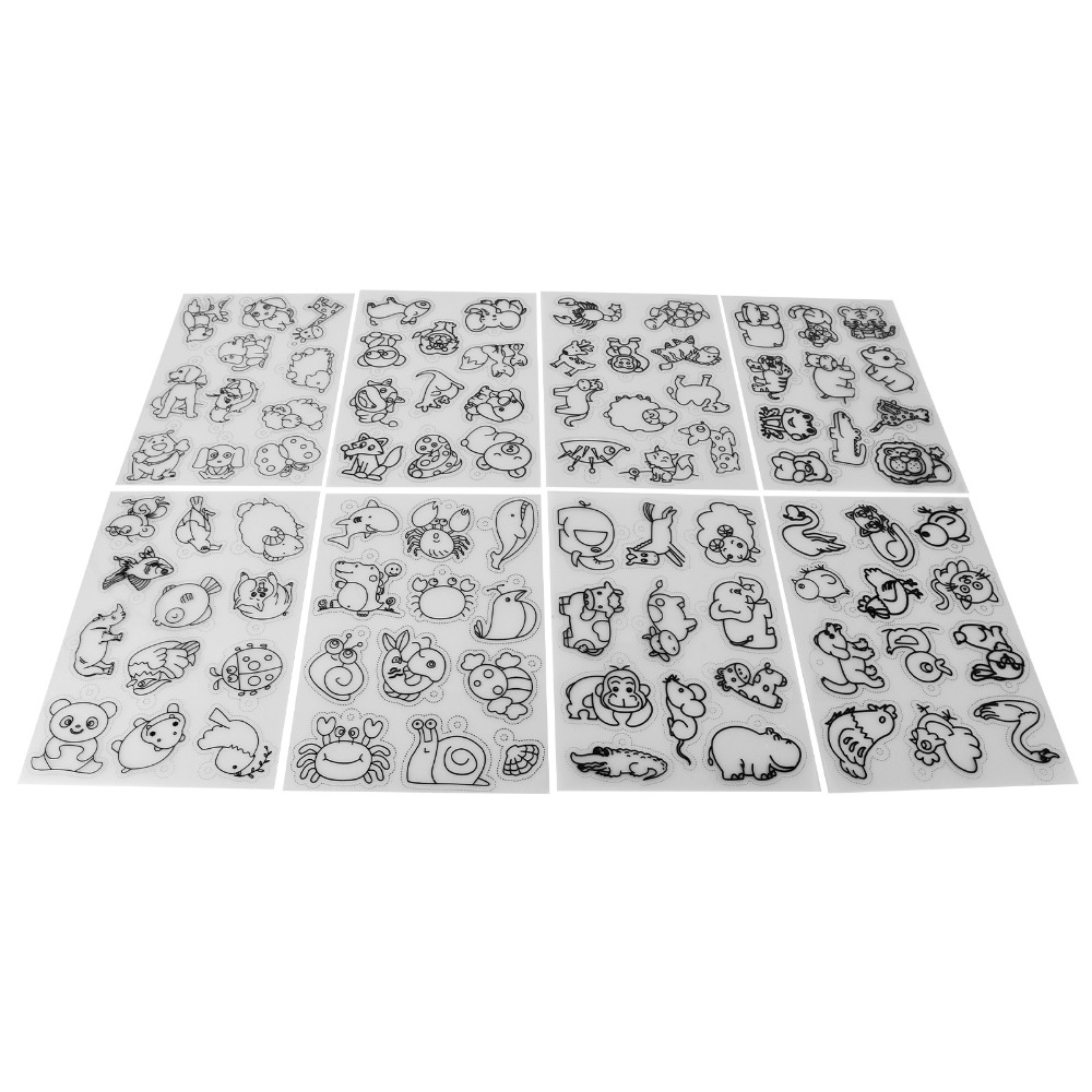8 pièces de feuilles thermorét - Craft And Art Difference avis et prix
