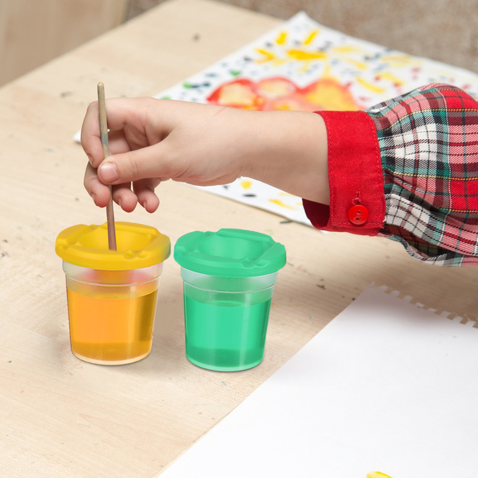 Lot de 4 seaux rotatifs pour p - Art Craft Class avis et prix