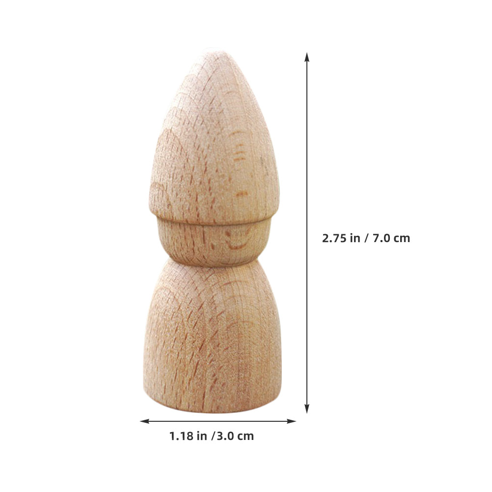 6 figurines en bois non peinte - Art Craft Diy avis et prix