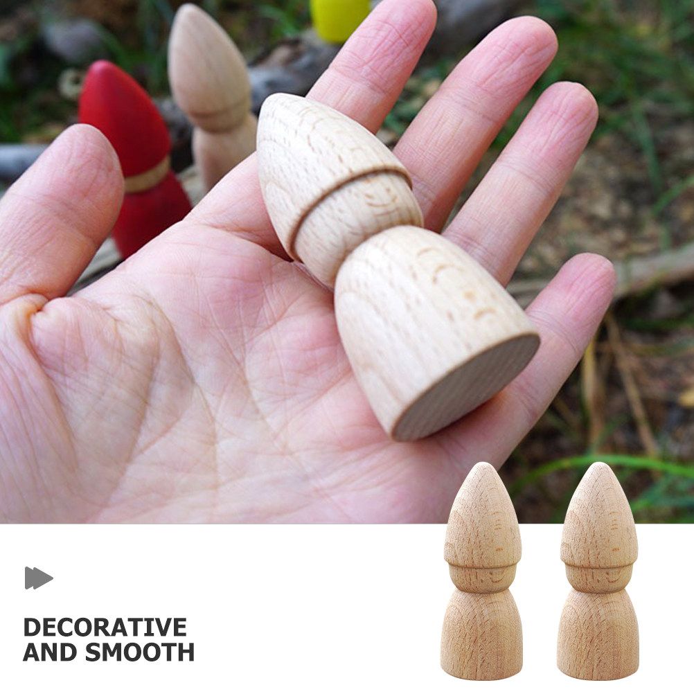 6 figurines en bois non peinte - Art Craft Diy avis et prix