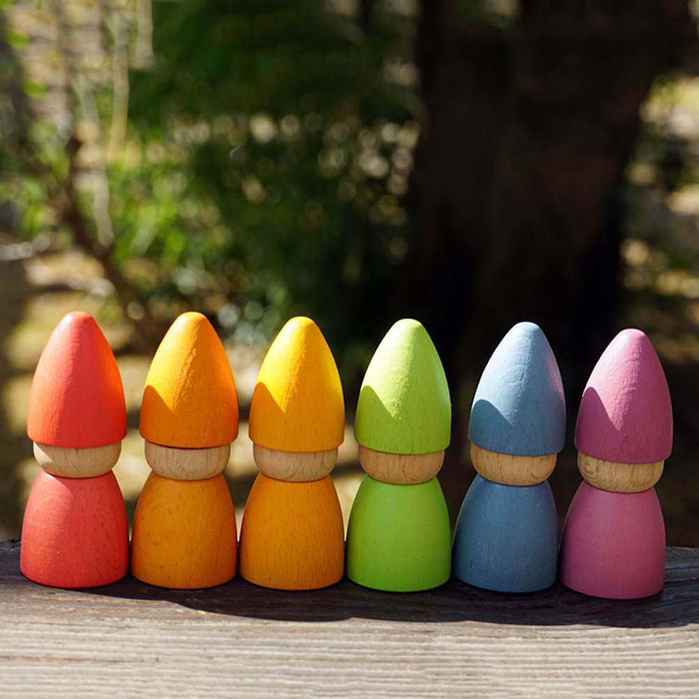 6 figurines en bois non peinte - Art Craft Diy avis et prix