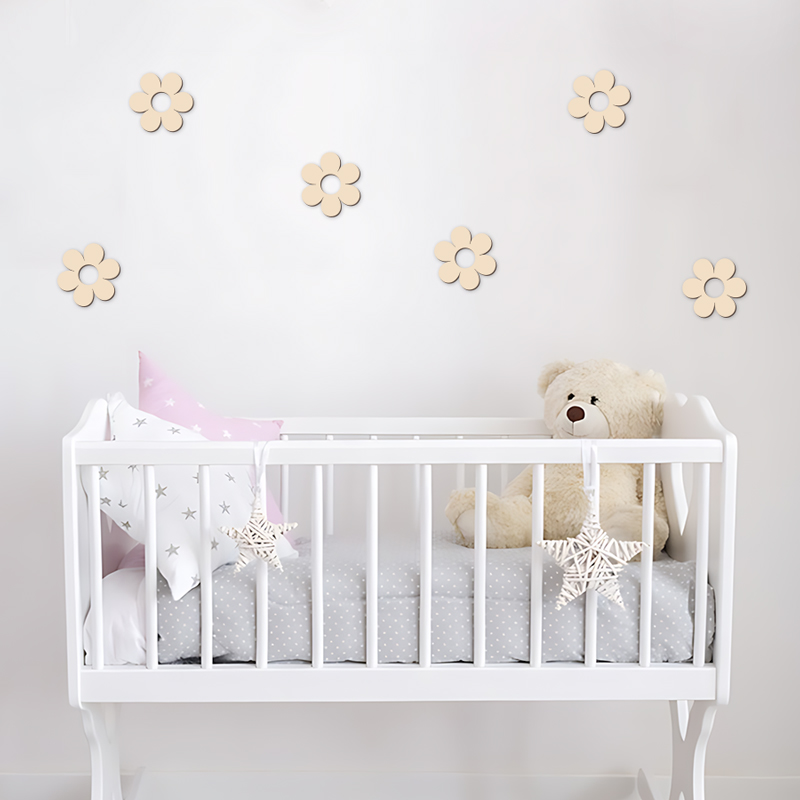 Découpes de fleurs en bois réu - Art Craft 2 Year Olds avis et prix