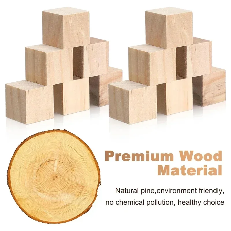 Blocs en bois vierges naturels - Art Craft 2 Year Olds avis et prix