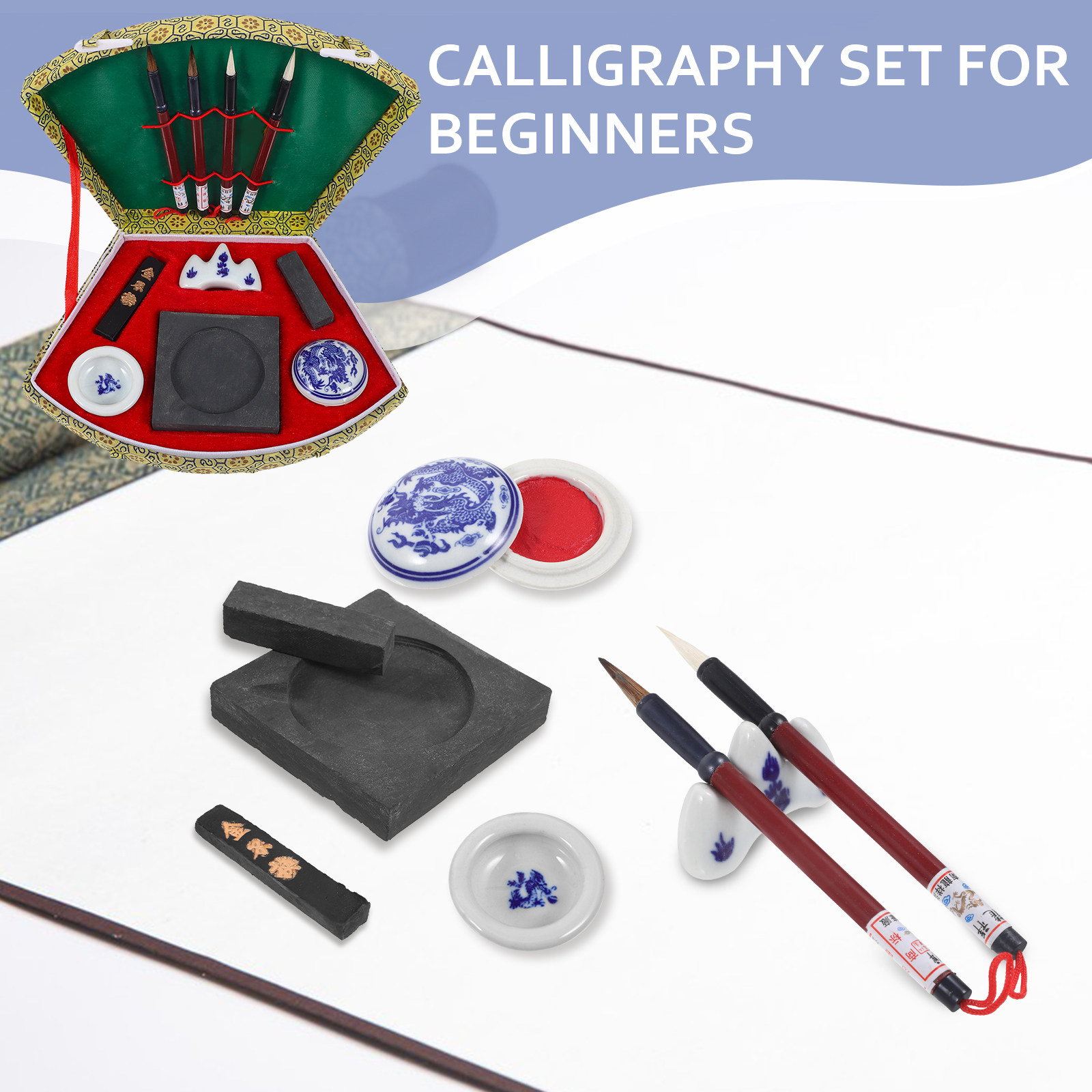 Ensemble de 1 pinceau de calli - Calligraphy Pen Set avis et prix
