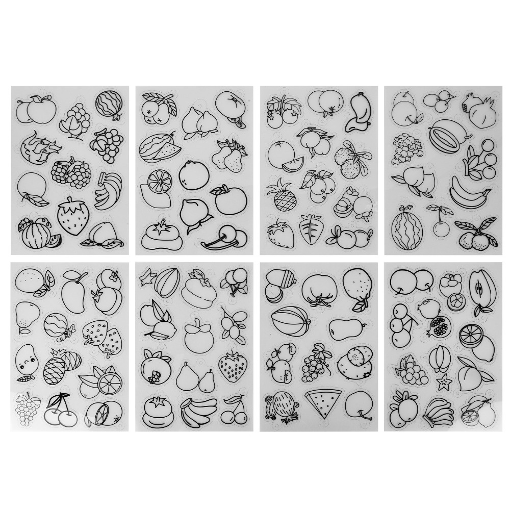 8 feuilles thermorétractables  - Art Craft Vegetables avis et prix