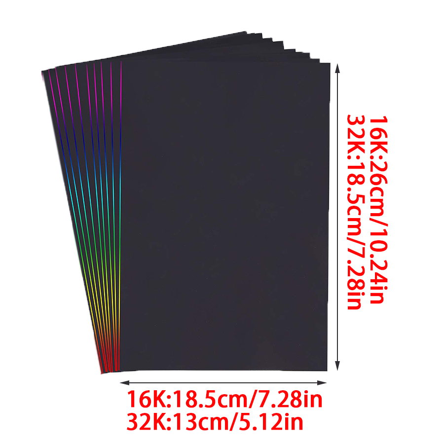 Papier à gratter arc-en-ciel,  - Art Craft Rainbow avis et prix