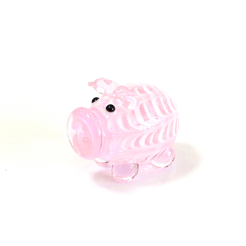 Figurine de cochon en verre de - Craft And Art Difference avis et prix