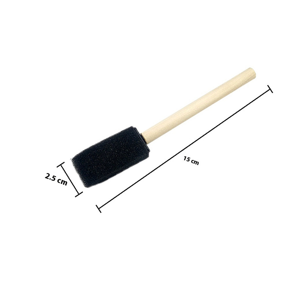 10 pinceaux à manche en bois a - Art And Craft With Paint avis et prix