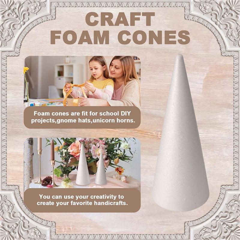 Lot de 24 cônes en mousse pour - Art Craft Tree avis et prix