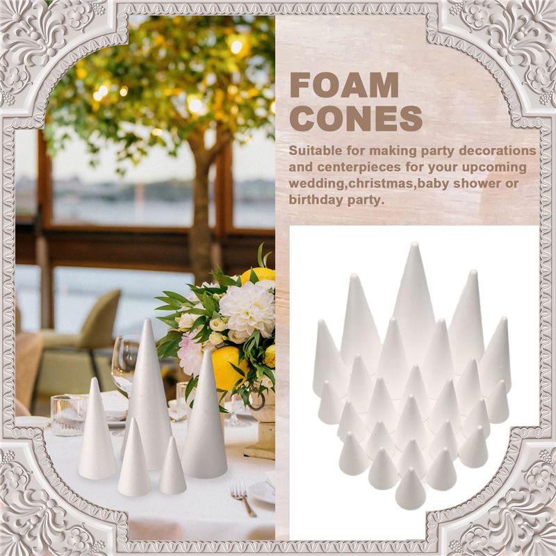 Lot de 24 cônes en mousse pour - Art Craft Tree avis et prix